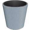 Prosperplast Kvetináč plast sivý 30 x 30 x 31 cm