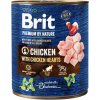 BRIT Premium by Nature Chicken and Hearts 800 g