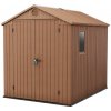 Záhradný domček Keter Darwin 6 x 8 hnedý, s podlahou, 610252