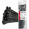 AMiO 02156 Sťahovacie pásky 4,8x300mm - 100 ks
