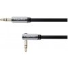 Kabel Kruger&Matz Jack 3.5mm - Jack 3.5mm 1m srebrny (KM0312)