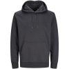 Jack & Jones Mikina s kapucí Classic Hood, unisex COT423902anv13-asphalt gre 3XL Šedá asphalt