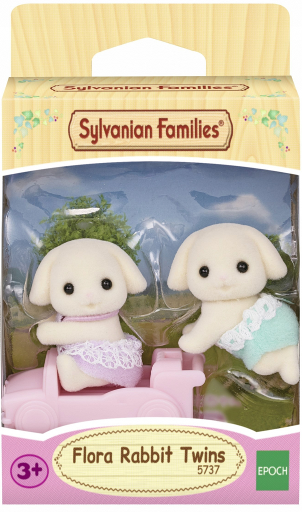 Sylvanian family Dvojčatá Flora králiky