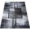 DY Sivo-čierny koberec s geometrickým vzorom Soho 16 Rozmer: 120x170 cm
