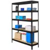 Kovona Praktik VRPRV1801204505C0001 1800 x 1200 x 450 mm 5 políc čierny