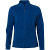 James & Nicholson Mikina JN 781 na zip, mikrofleecová, dámská COT02078105004-royal XL Modrá královská