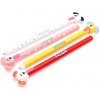 JUNIOR Cute Dog, gélové pero 0,7mm, gumovateľné, šťukacie, modrá náplň, rôzne farby a motívy