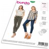 Strih Burda 6326 - Blúzka, košeľa