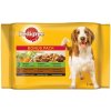 Pedigree kapsa Adult hovädzie & králik & morka 4x100g