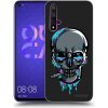 Picasee silikónový čierny obal pre Huawei Nova 5T - EARTH - Lebka 3.0