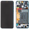 LCD Displej + Dotykové sklo + Rám + Batéria Huawei P30 Lite modrá farba