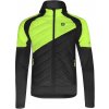 Pánska hybridná bunda Etape, CRUX PRO 2.0 Čierna,reflexný neón XL