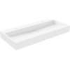Mexen Ava umývadlo na dosku z konglomerátu 2/O 100 x 46 cm, Biela - 23011002