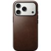 Nomad kryt Modern Leather Case Magsafe Horween pre iPhone 17 Pro - Rustic Brown NM014292858