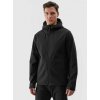 4F Pánska vetroodolná softshellová bunda s membránou 5000 - čierna