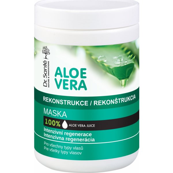 Vlasová regenerácia Dr.Sante Aloe Vera Maska 1000 ml