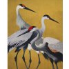 Komar Vliesová fototapeta Yellow Cranes 200 x 250 cm