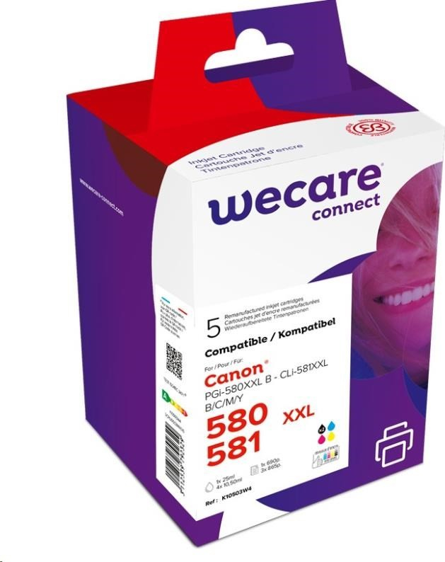 Wecare Canon PGi-580XXL + CLi-581XXL - kompatibilný