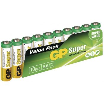 GP Super Alkaline AA 10ks 1013200102