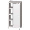 Průchozí skříň posuvné dveře 800x500x2000 mm | STALGAST, 981635080 inox