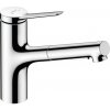 Drezová batéria Hansgrohe Zesis M33 s vyťahovacou spŕškou, 2 prúdy chróm 74821000