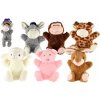 Teddies Maňuška Zvieratko plyš 6 druhov 18m+ 30 cm