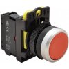 Tracon electric Klasický tlačidlový spínač červený