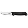 VICTORINOX Victorinox, Fibrox, Vykosťovacie rovné nože v čiernej farbe, pevný, 10 cm, 5.5103.10 67980