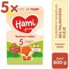5x HAMI 5 Mlieko detské 600 g
