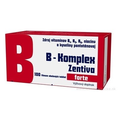 B-Komplex forte Zentiva tbl flm 1x100 ks