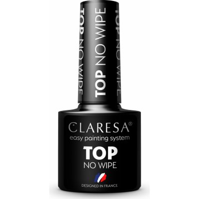 Claresa Gél lak Top No Wipe 5 ml