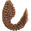 Ariel brčky kučeravé Crochet Braids hnedé #12: 75cm 300g