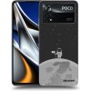 Picasee silikónový čierny obal pre Xiaomi Poco M4 Pro - Astronaut