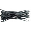 Extra silné nylonove stahovacie pasky 4,8x200 čierne 100ks (navrhnuté s ohľadom na trvácnosť a spoľahlivosť v náročných podmienkach používania.)