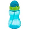 CANPOL BABIES Fľaša športová so slamkou malá 270ml - modrá