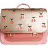 Školská aktovka It Bag Midi Cherry Pompon Jeune Premier ergonomická luxusné prevedenie 30*38 cm
