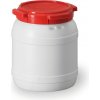 Plastový sud Curtec, zúžené hrdlo, skrutkovateľné veko 15 L