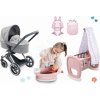 Set kočík a kolíska s baldachýnom Cybex Landau 3v1 Priam Corolle a vanička s tečúcou vodou a spací vak s klokankou