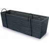 Prosperplast truhlík s hákmi FURU CASE W Antracit 58 cm