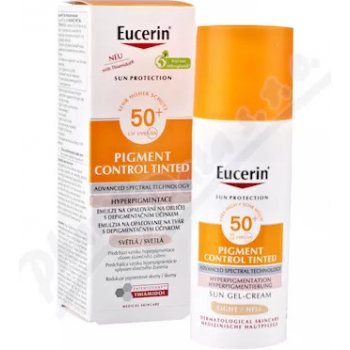 Eucerin Sun emulzia pigment control svetlá SPF50+ 50 ml od 15,37 € -  Heureka.sk
