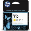 HP 3ED69A - originálna cartridge HP 712, žltá, 29ml