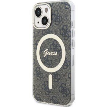 Guess IML 4G MagSafe iPhone 15 hnedé