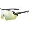 Uvex Sportstyle 231 - Black Lime Mat/Mirror Yellow Cat.3 one size