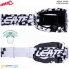Leatt Velocity 5.5 Checker Smoke okuliare, čierna/biela, one size