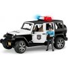 Bruder 2526 JEEP WRANGLER Policie s figurkou policisty