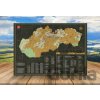Stieracia mapa Slovenska prírodopisná - darčeková verzia