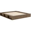 Karup design ZIGGY BED natural pine (posteľ z borovice) karup carob 160*200 cm