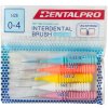 DentalPro I Shaped Mix medzizubná kefka 5 ks