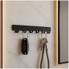 Interex design Vešiak na stenu HOLD / Čierna matná