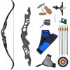Skladací reflexný lúk 30 lbs Eagle Black 60